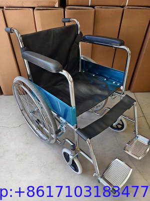 High Quality Affordable Steel Chromed Standard Wheelchairs