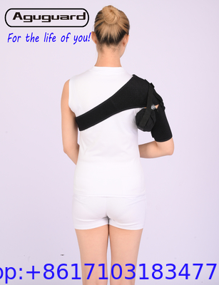 Black Color Adjustable Shoulder Support for Shoulder Injuries
