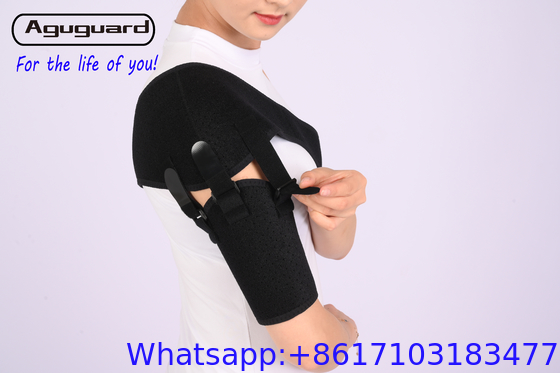 Black Color Adjustable Shoulder Support for Shoulder Injuries