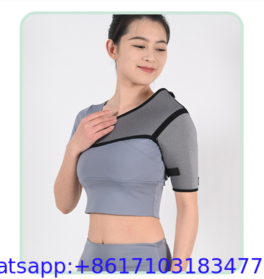 Grey Color Adjustable Neoprene Shoulder Brace for Dislocations and Sprains