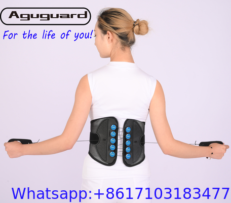 Breathable Neoprene Back Support Brace With Adjustable Straps